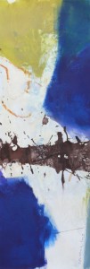 série  A original blue   n°3 acrylique et encre 24X68 300 euros.jpg