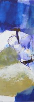 série A original blue n°8 acrylique et encre  sur papier 24X68 300 euros.JPG